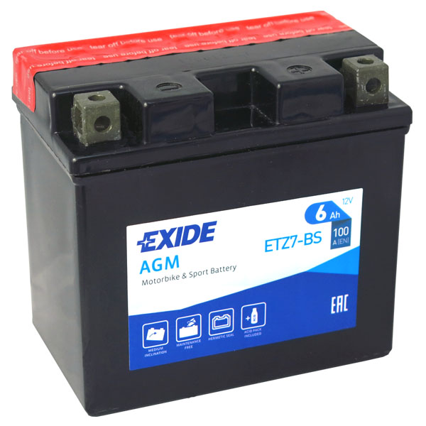 Levně Exide YTZ7-BS, ETZ7-BS