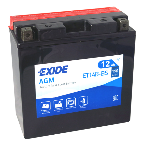 Levně Exide YT14B-BS, ET14B-BS