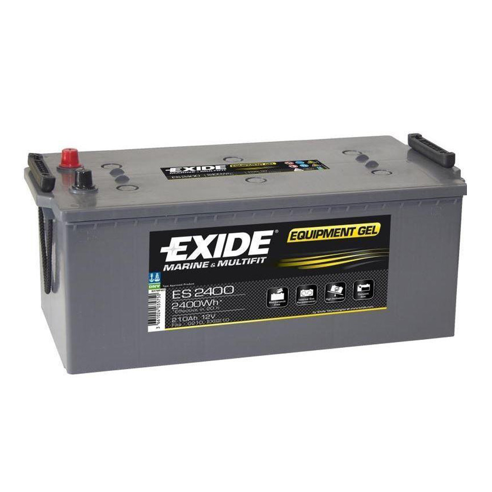 Levně Baterie EXIDE EQUIPMENT GEL 210Ah, 12V, ES2400 (ES 2400)