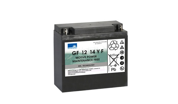 Levně Sonnenschein Trakční gelová baterie GF 12 014 Y F, 12V/15Ah