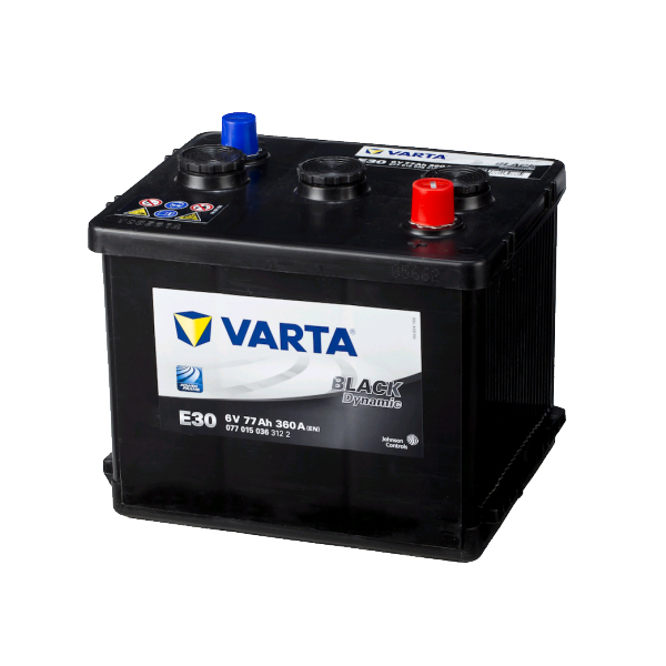 Levně VARTA BLACK Dynamic 6V 77Ah 360A 077 015 036
