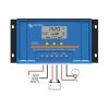 victron BlueSolar PWM regulator LCD USB 12 24V schema