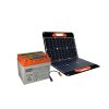 GOOWEI ENERGY set baterie OTD33 (33Ah, 12V) a přenosného solárního panelu 60W