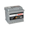 Autobaterie BOSCH S5 001, 52Ah, 12V (0 092 S50 010)