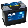 Autobaterie EXIDE Excell 62Ah, 12V, EB621