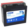 Motobaterie EXIDE ET12B-BS, 12V, 10Ah, 160A