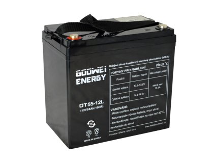 GOOWEI ENERGY GEL OTL55-12, 55Ah, 12V