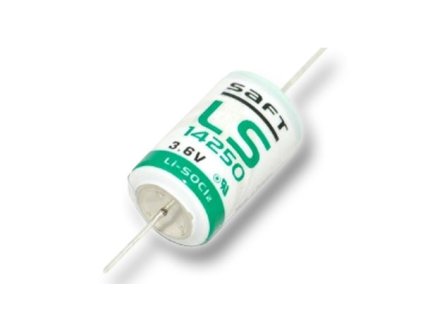 SAFT LS 14250 CNA 3.6V, 1200mAh