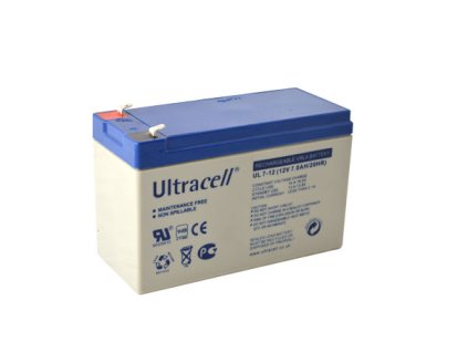Ultracell UL7-12F2 (12V - 7Ah), VRLA-AGM