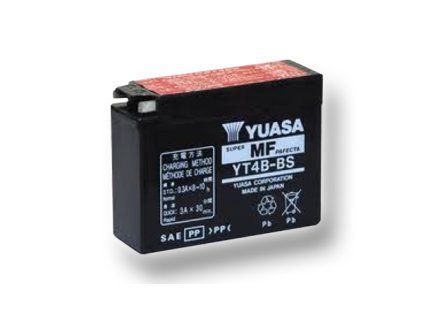 YUASA (original) YT4B-BS, 12V, 2,3Ah