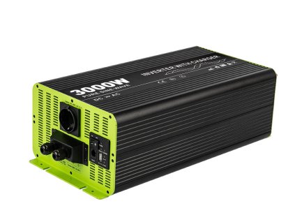 KOSUN pure sine voltage inverter with charger DC48V / AC230V, 3000W