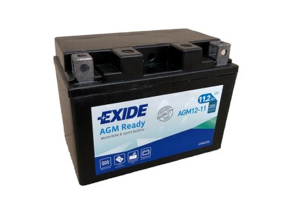 EXIDE BIKE Factory sealed 11Ah, 12V, AGM12-11 (YTZ14S-BS)