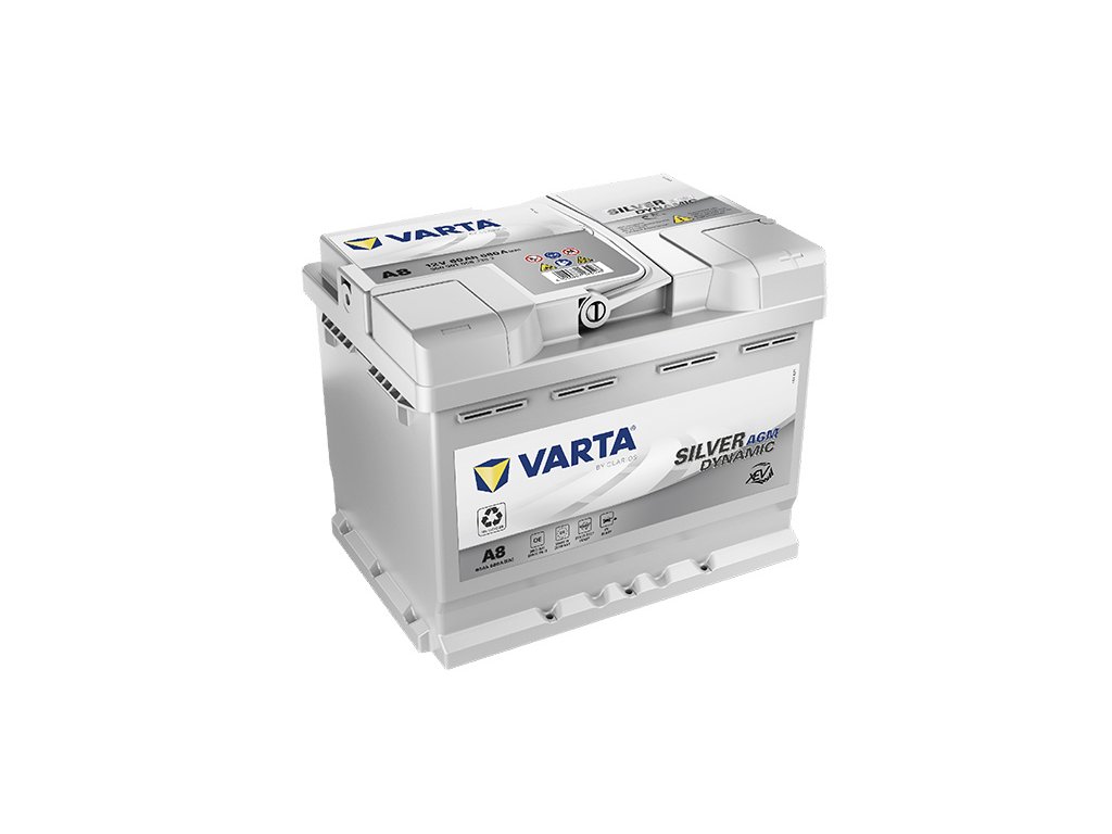 Autobatéria VARTA Silver Dynamic AGM 60Ah, 12V, D52 (A8), AGM - Battery  Import SK