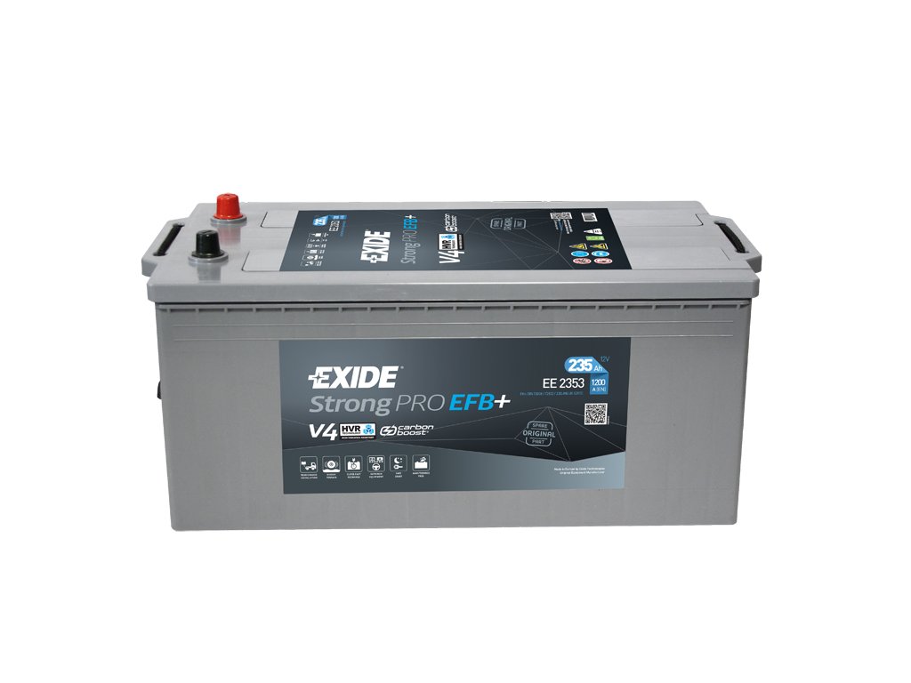 Autobatéria EXIDE Strong PRO EFB 235Ah, 12V, EE2353