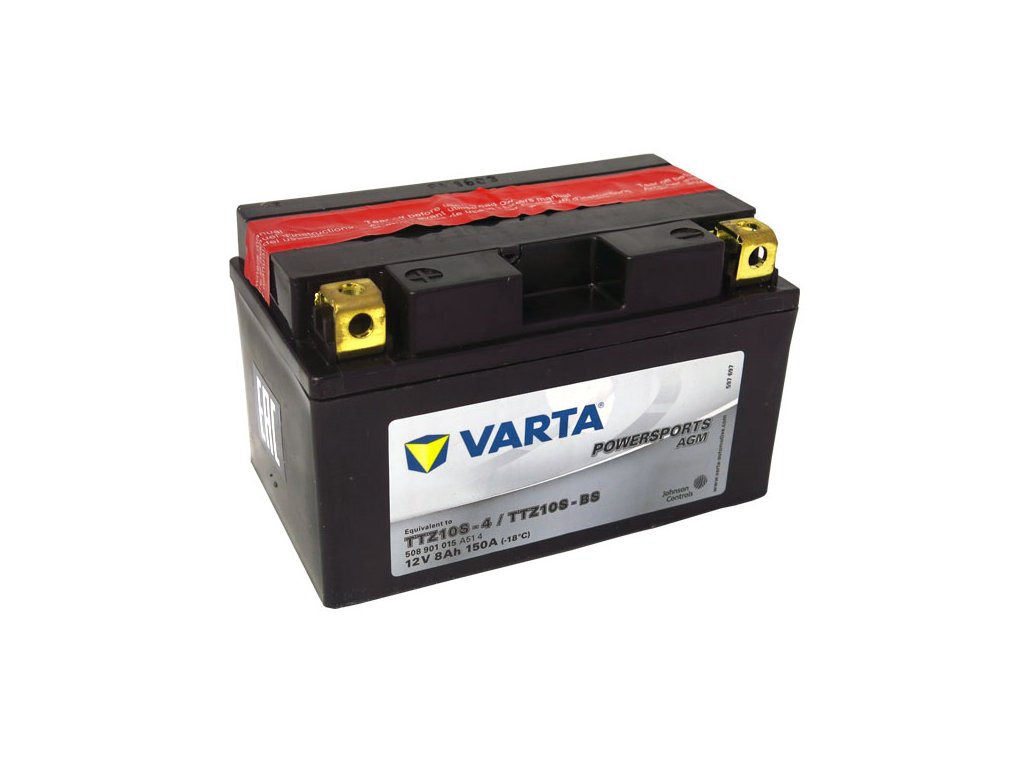 precedent wervelkolom Droogte Motobatéria VARTA TTZ10S-BS / YTZ10S-BS, 8Ah, 12V - Battery Import SK