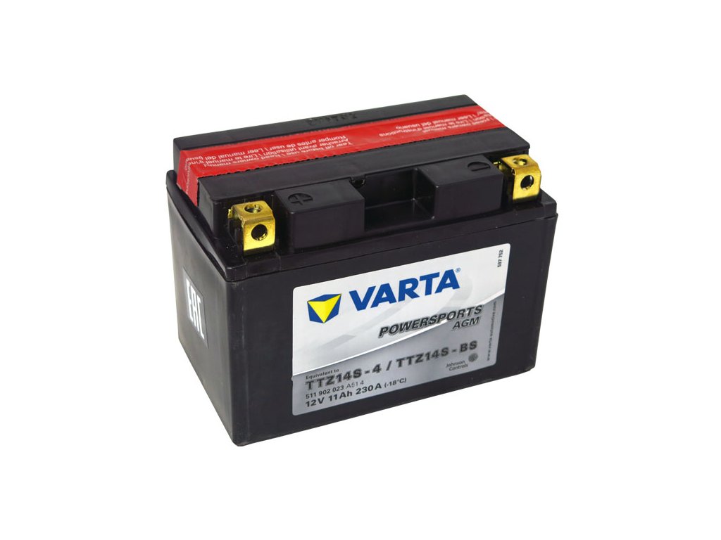 Motobatéria VARTA TTZ14S-BS / YTZ14S-BS, 11Ah, 12V