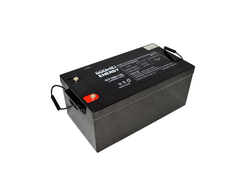 Trakčná (GEL) batéria GOOWEI ENERGY OTL250-12, 250Ah, 12V