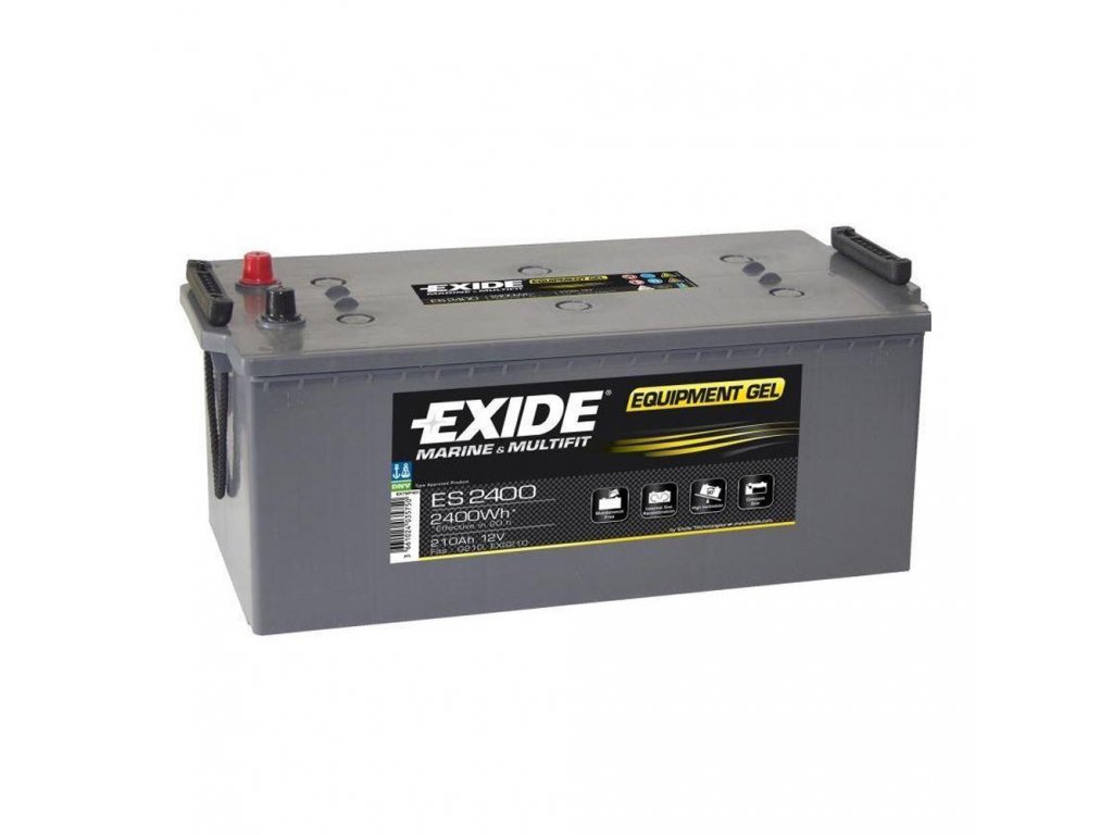 Trakčná batéria EXIDE EQUIPMENT GEL 210Ah, 12V, ES2400 (ES 2400)