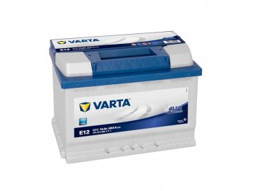Autobatéria VARTA BLUE Dynamic 74Ah, 12V, E12