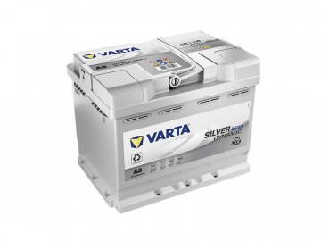 Autobatéria VARTA Silver Dynamic AGM 60Ah, 12V, A8 (D52), AGM