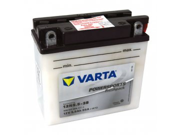 Motobatéria VARTA 12N5.5-3B, 6Ah, 12V