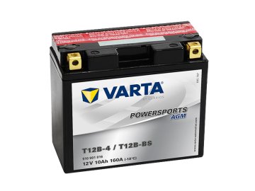 Motobatéria VARTA T12B-BS, 10Ah, 12V