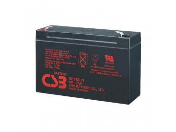 CSB Batéria GP6120 F1, 6V, 12Ah