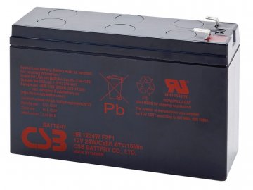 CSB Batéria HR1224W F2F1, 12V, 6,4Ah
