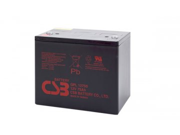 CSB Batéria GPL12750, 12V, 75Ah