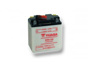 Motobatéria YUASA (originál) 6N6-3B, 6V, 6Ah