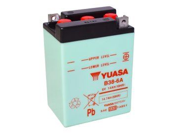 YUASA B38 6A NEW