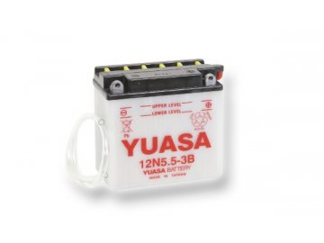 Motobatéria YUASA (originál) 12N5.5-3B, 12V,  5,5Ah