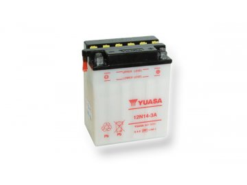 Motobatéria YUASA (originál) 12N14-3A, 12V,  14Ah