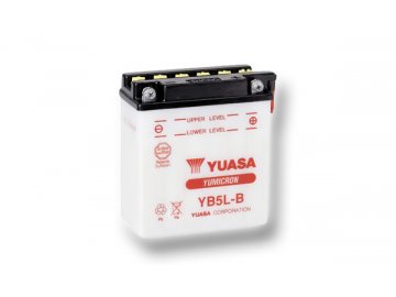 Motobatéria YUASA (originál) YB5L-B, 12V, 5Ah