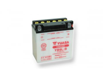 Motobatéria YUASA (originál) YB9L-B, 12V,  9Ah