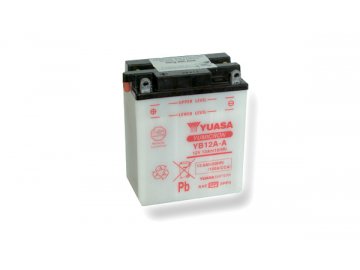 Motobatéria YUASA (originál) YB12A-A, 12V,  12Ah