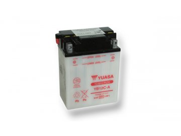 Motobatéria YUASA (originál) YB12C-A, 12V,  12Ah