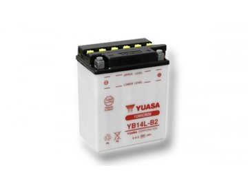 Motobatéria YUASA (originál) YB14L-B2, 12V, 14Ah