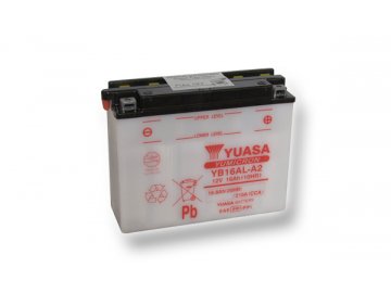 Motobatéria YUASA (originál) YB16AL-A2, 12V, 16Ah