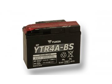 Motobatéria YUASA (originál) YTR4A-BS, 12V,  2,3Ah