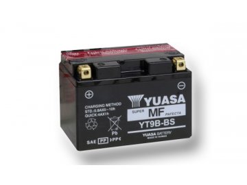 Motobatéria YUASA (originál) YT9B-BS, 12V, 8Ah
