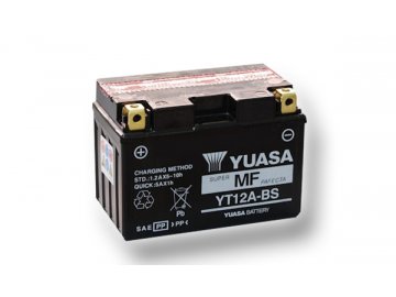 Motobatéria YUASA (originál) YT12A-BS, 12V,  10Ah