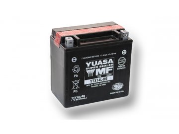 Motobatéria YUASA (originál) YTX14L-BS, 12V,  12Ah