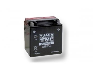 Motobatéria YUASA (originál) YTX16-BS-1, 12V, 14Ah