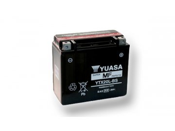 Motobatéria YUASA (originál) YTX20L-BS, 12V,  18Ah