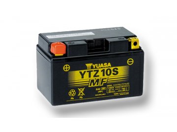 Motobatéria YUASA (originál, factory activated) YTZ10S, 12V, 8.6Ah