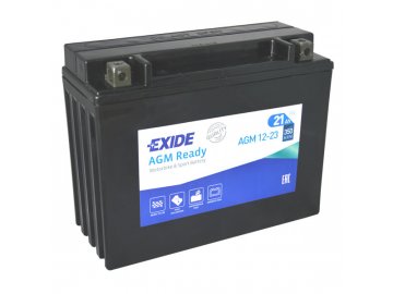 Motobatéria EXIDE BIKE AGM Ready 21Ah, 12V, AGM12-23 (YTX24HL-BS)