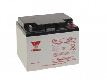 YUASA Staničná (záložná) batéria NP38-12,  38Ah, 12V
