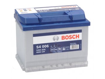 Autobatéria BOSCH S4 006, 60Ah, 12V (0 092 S40 060)