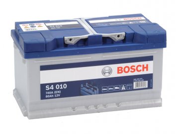 Autobatéria BOSCH S4 010, 80Ah, 12V (0 092 S40 100)
